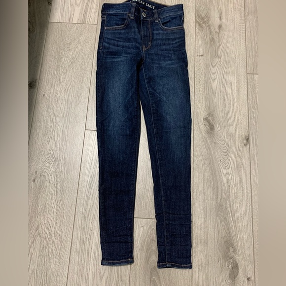 American Eagle jeans hi-rise jegging 2 regular - Picture 1 of 7